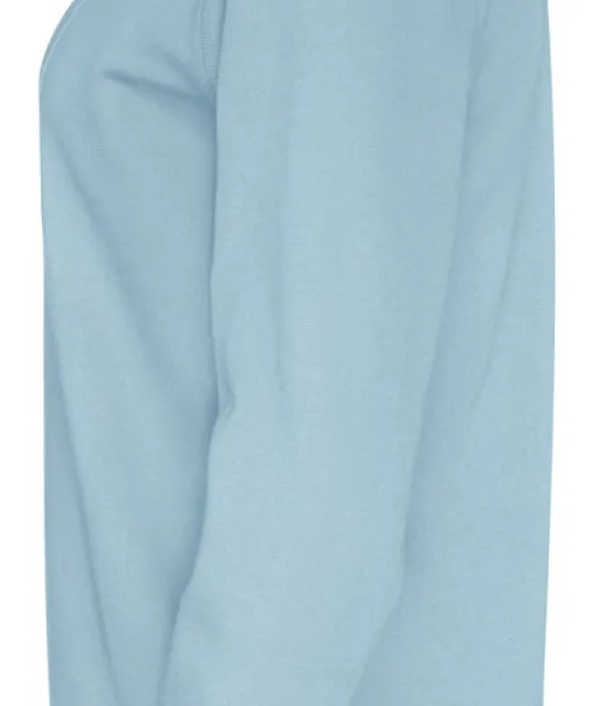 SWEATER CREW NECK UNISEX - GOTS GECERTIFICEERD Lichtblauw