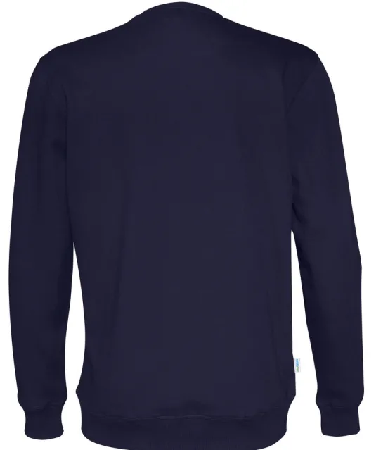 SWEATER CREW NECK UNISEX - GOTS GECERTIFICEERD Marine