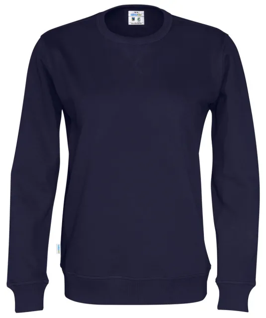 SWEATER CREW NECK UNISEX - GOTS GECERTIFICEERD Marine