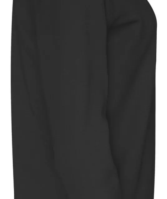 SWEATER CREW NECK UNISEX - GOTS GECERTIFICEERD Zwart