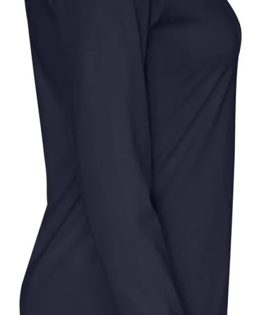 T-SHIRT LONG SLEEVE LADY - GOTS GECERTIFICEERD Marine