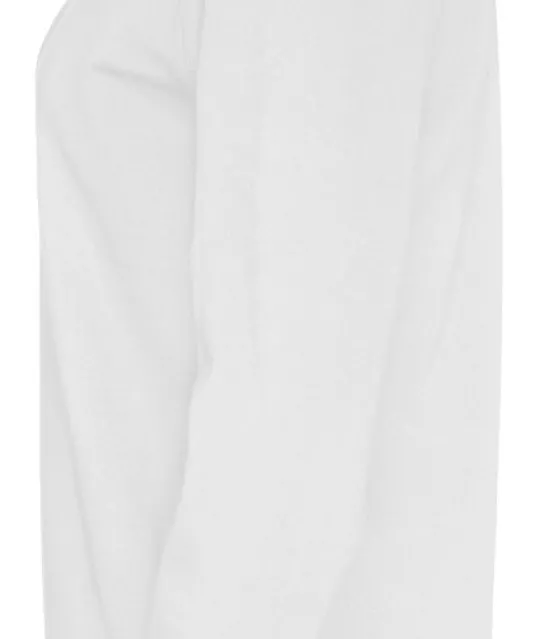 SWEATER CREW NECK UNISEX - GOTS GECERTIFICEERD Wit