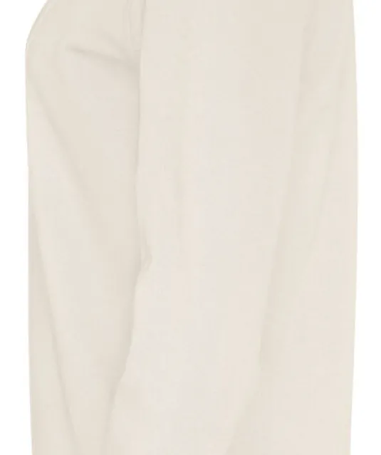 SWEATER CREW NECK UNISEX - GOTS GECERTIFICEERD Ecru