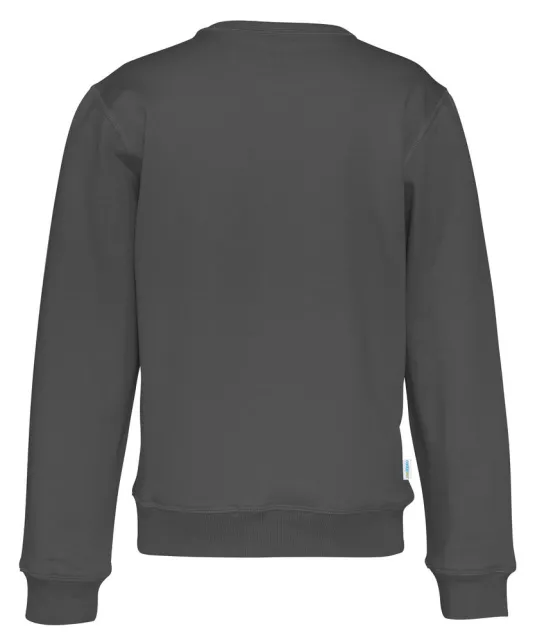 SWEATER CREW NECK KID - GOTS GECERTIFICEERD Antraciet