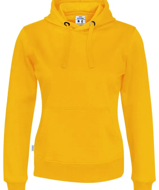 HOODIE LADY - GOTS GECERTIFICEERD Geel