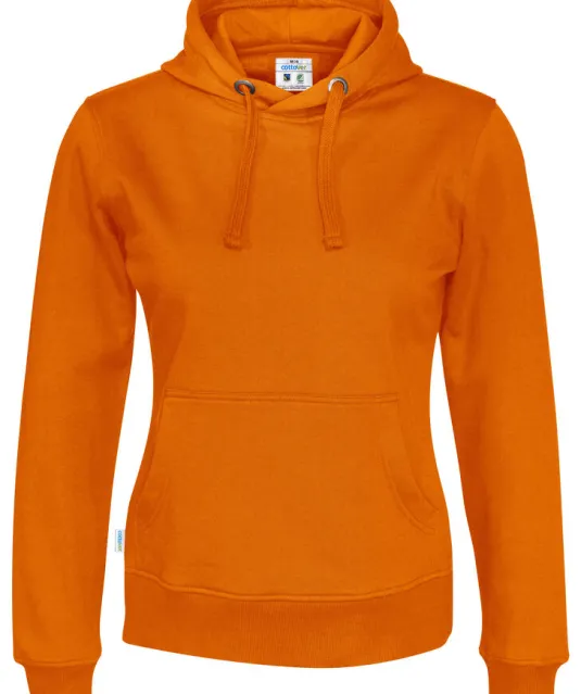 HOODIE LADY - GOTS GECERTIFICEERD Oranje