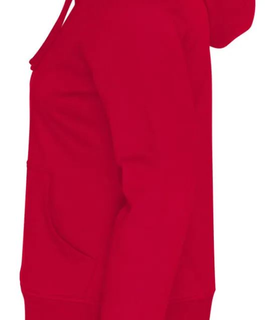 HOODIE LADY - GOTS GECERTIFICEERD Rood