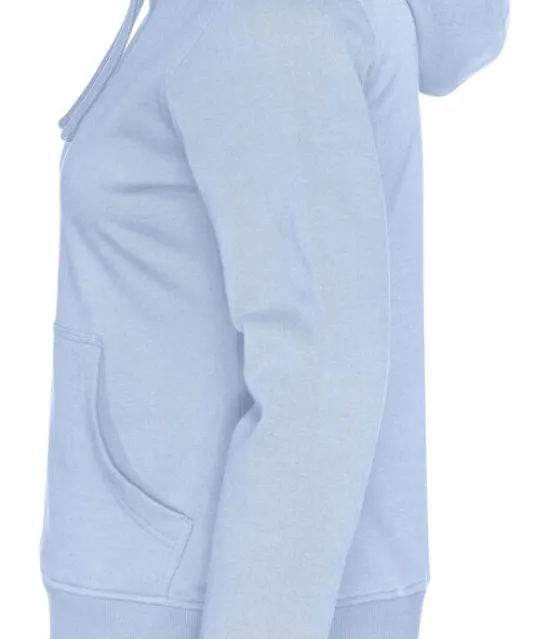 HOODIE LADY - GOTS GECERTIFICEERD Lichtblauw