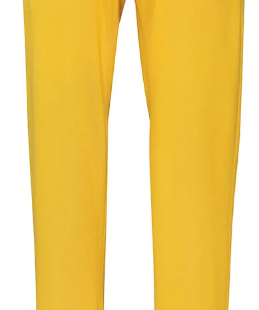 SWEAT PANTS MAN - GOTS GECERTIFICEERD Geel