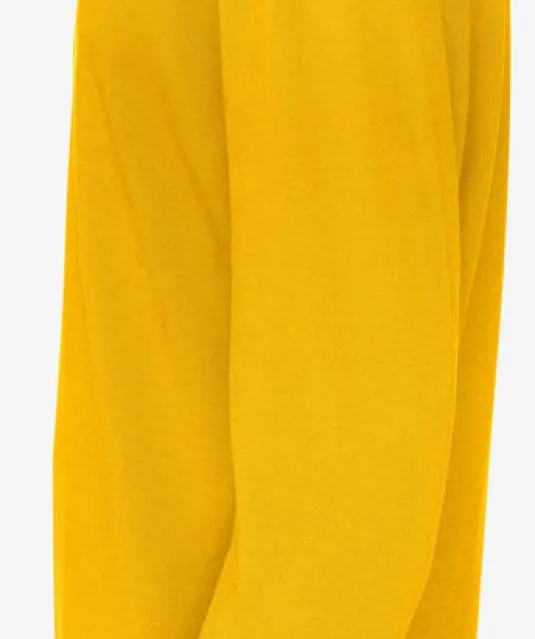 POLO PIQUE LONG SLEEVE MAN - GOTS GECERTIFICEERD Geel