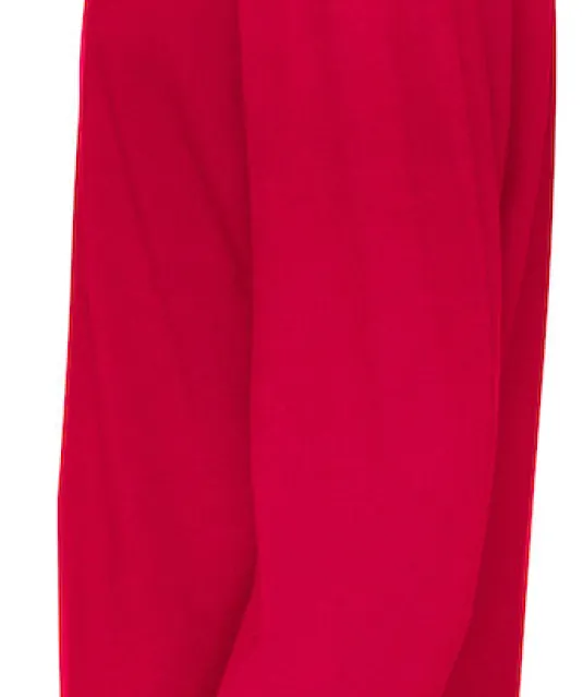 POLO PIQUE LONG SLEEVE MAN - GOTS GECERTIFICEERD Rood