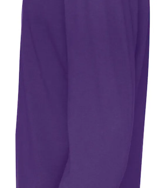 POLO PIQUE LONG SLEEVE MAN - GOTS GECERTIFICEERD Paars