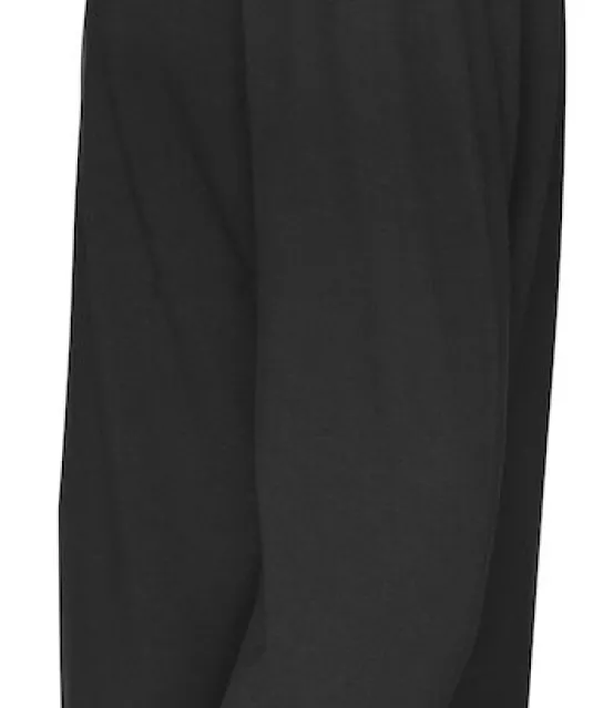 POLO PIQUE LONG SLEEVE MAN - GOTS GECERTIFICEERD Zwart