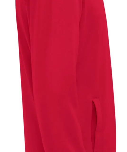 SWEATER HALF ZIP UNISEX - GOTS GECERTIFICEERD Rood