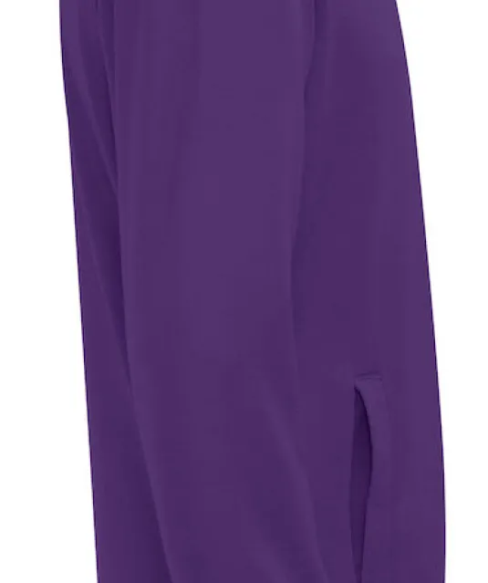 SWEATER HALF ZIP UNISEX - GOTS GECERTIFICEERD Paars