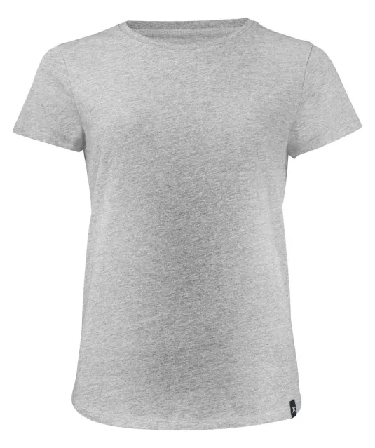 American U  T-Shirt Dames Grijs mélée