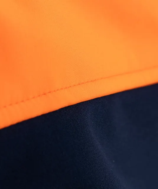 Prime Polo Heren Marine/neonoranje