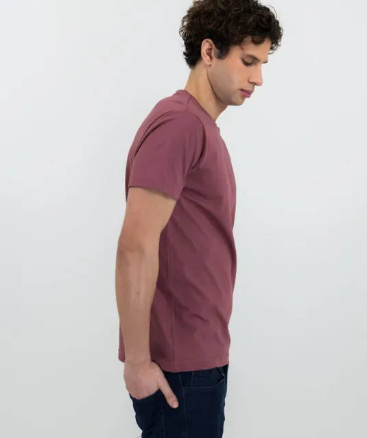 American U T-Shirt Heren Wit