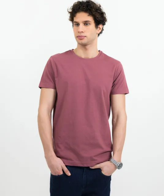 American U T-Shirt Heren Wit