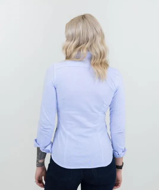 Burlingham  Hemd Dames Wit