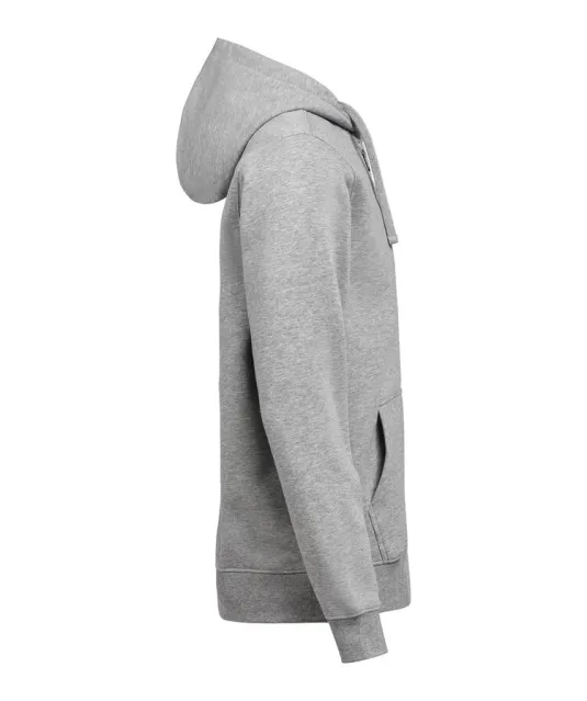 UM Sweater Volledige Rits (OCS-RCS)  Regular Fit Unisex Grijs mélée