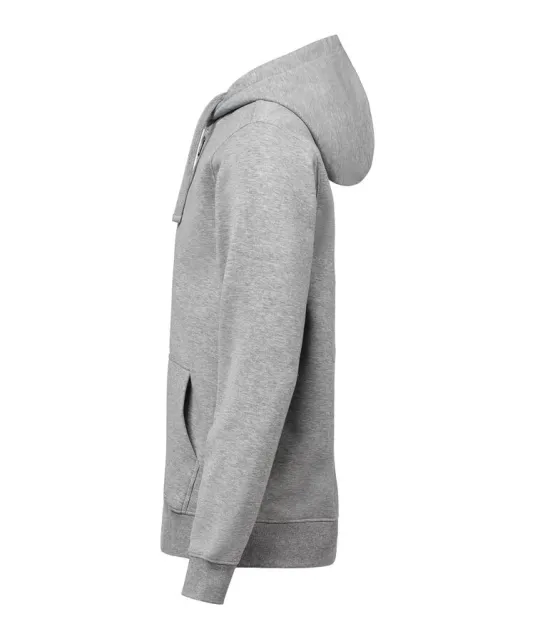 UM Sweater Volledige Rits (OCS-RCS)  Regular Fit Unisex Grijs mélée