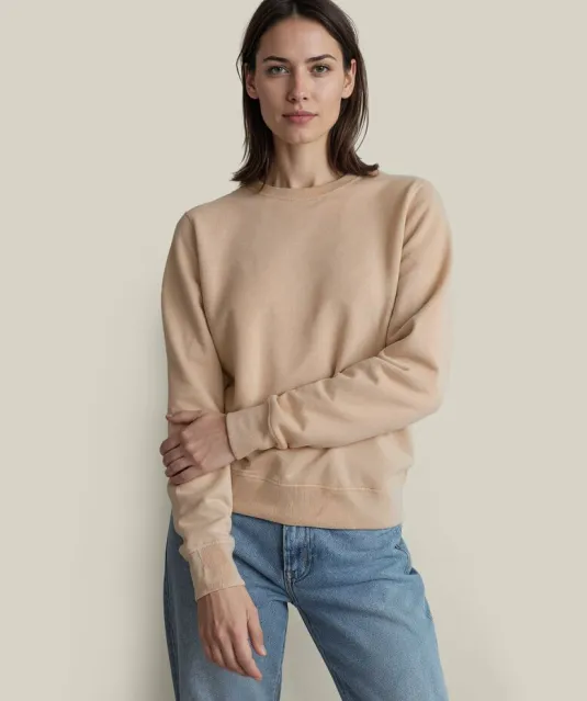 UM Crewneck (OCS-RCS)  Regular Fit Unisex Latte