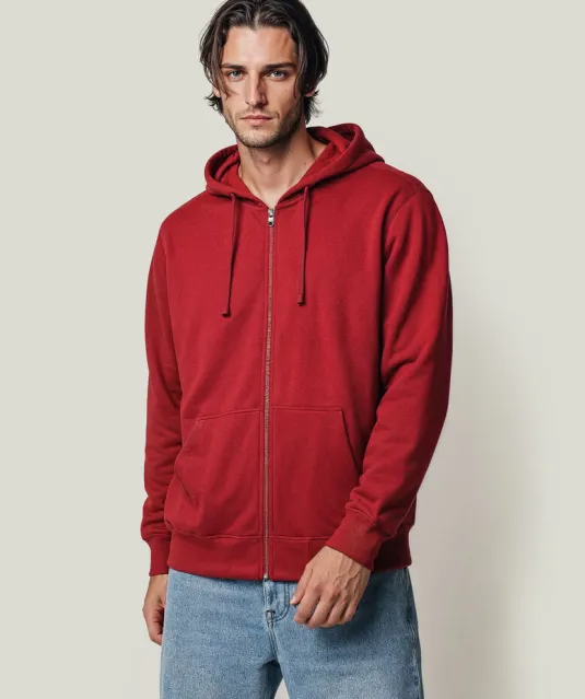 UM Sweater Volledige Rits (OCS-RCS)  Regular Fit Unisex Brick