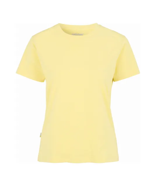 T-SHIRT LADY - GOTS GECERTIFICEERD Lichtgeel