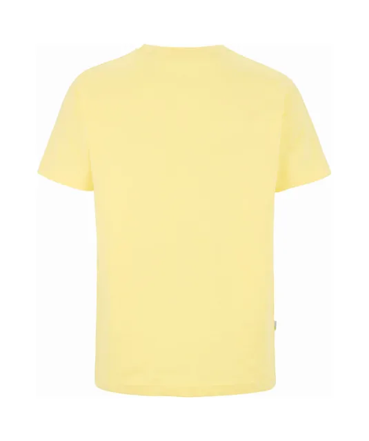 T-SHIRT MAN - GOTS GECERTIFICEERD Lichtgeel