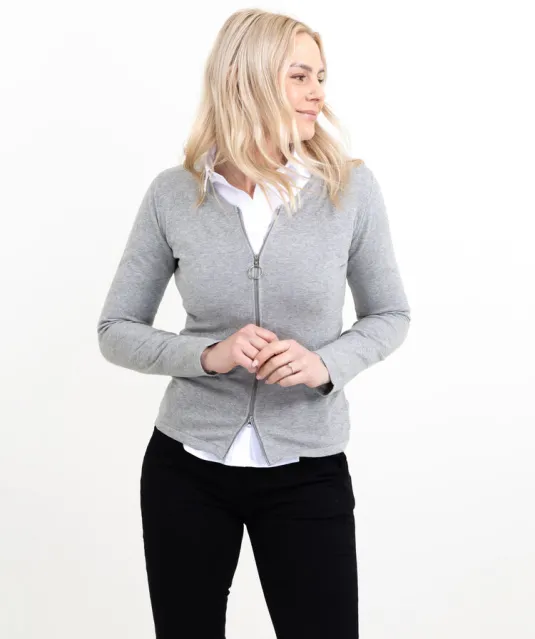 Ashland Cardigan Dames Grijs mélée