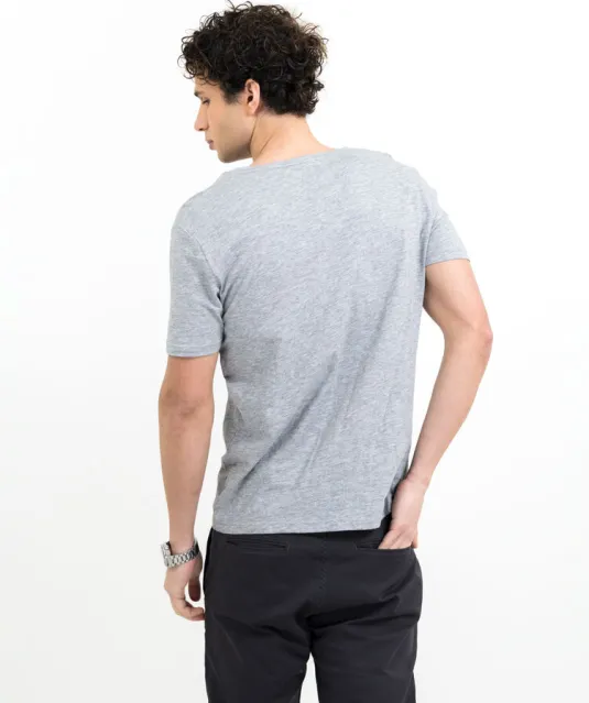 Whailford T-Shirt Heren Grijs mélée