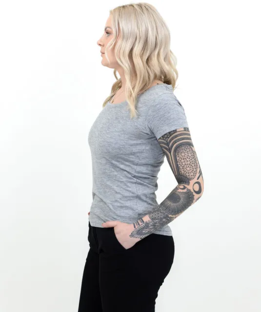 Twoville T-Shirt Dames Grijs mélée