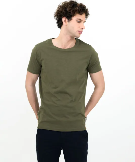 Twoville T-Shirt Heren Mosgroen