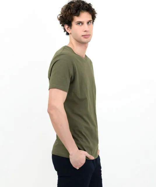 Twoville T-Shirt Heren Mosgroen