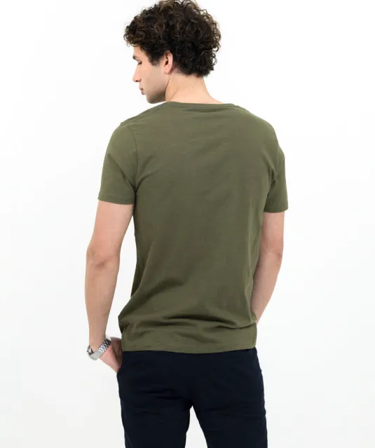 Twoville T-Shirt Heren Mosgroen
