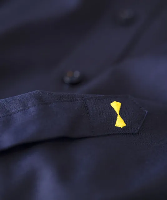 Yellow Bow 50 Hemd Regular Fit Heren Marine