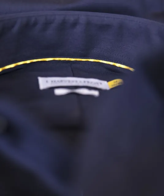 Yellow Bow 50 Hemd Regular Fit Heren Marine