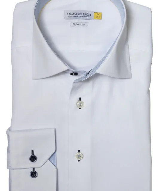 Yellow Bow 51  Hemd Regular Fit Heren Ecru