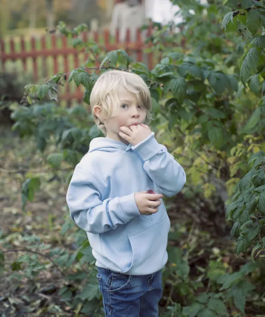 HOODIE KID - GOTS GECERTIFICEERD Lichtblauw