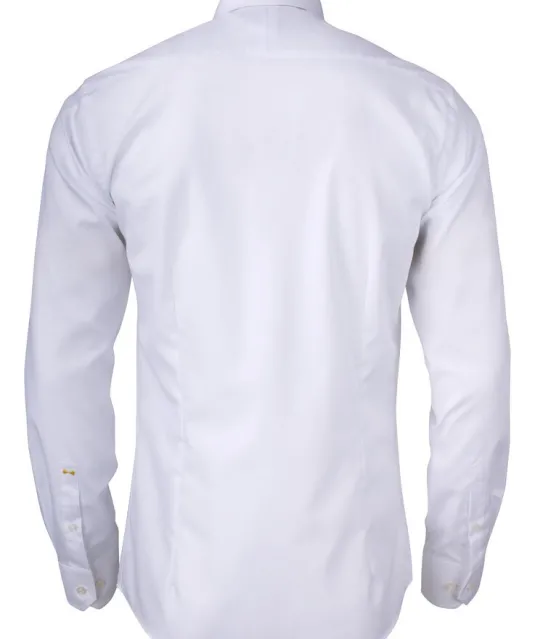 Yellow Bow 50 Hemd Regular Fit Heren Wit