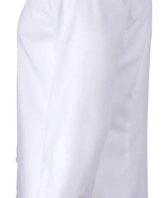 Yellow Bow 50  Hemd Slim Fit Heren Wit