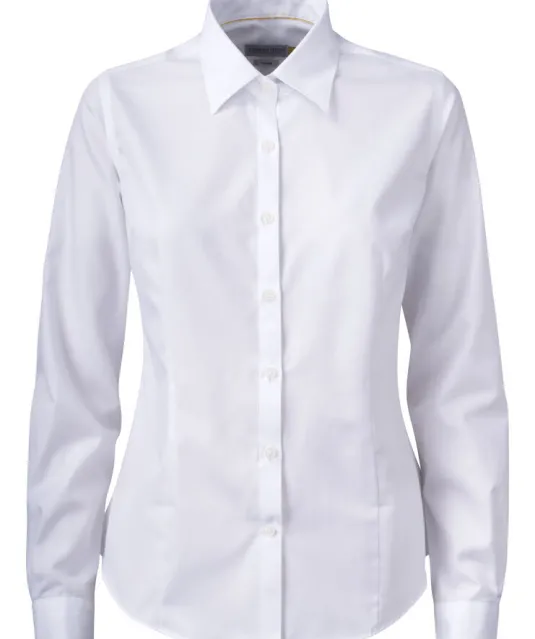 Yellow Bow 50  Hemd Dames Wit