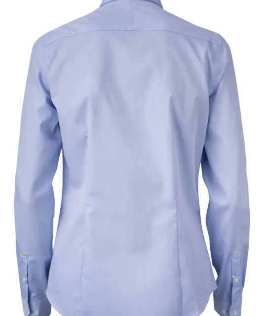 Yellow Bow 50  Hemd Dames Lichtblauw