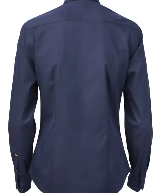 Yellow Bow 50  Hemd Dames Marine