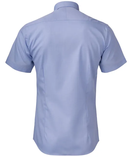 Yellow Bow 50 S/S  Hemd Regular Fit Heren Lichtblauw