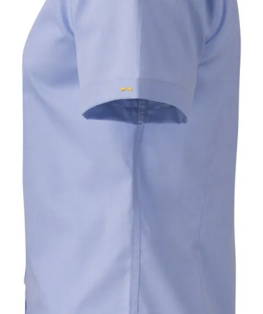 Yellow Bow 50 S/S Hemd Slim Fit Heren Lichtblauw