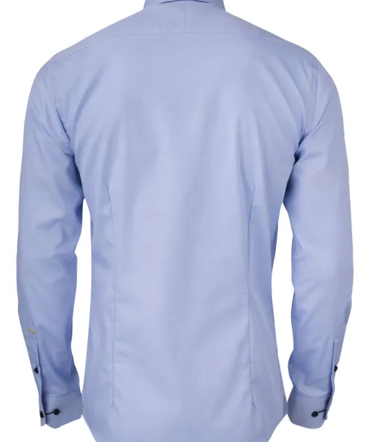 Yellow Bow 51  Hemd Regular Fit Heren Hemelsblauw/marine