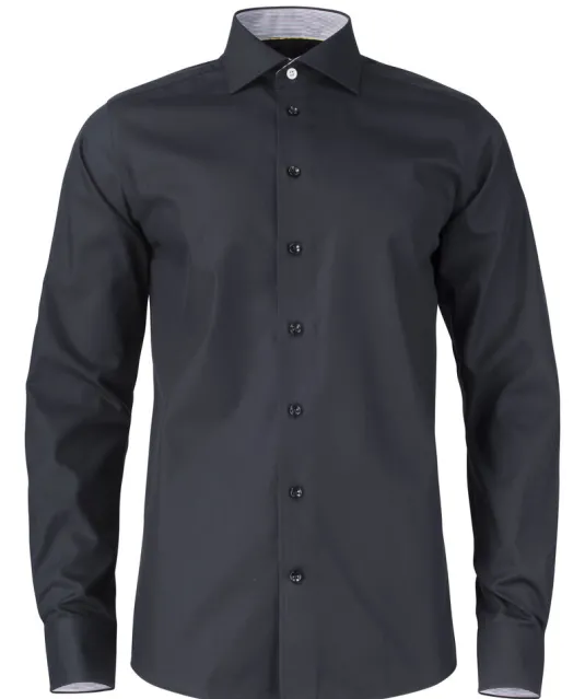 Yellow Bow 51  Hemd Regular Fit Heren Zwart