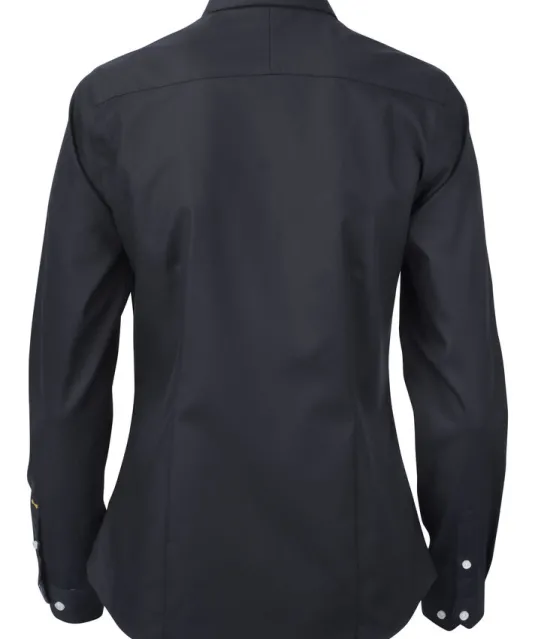 Yellow Bow 51  Hemd Dames Zwart